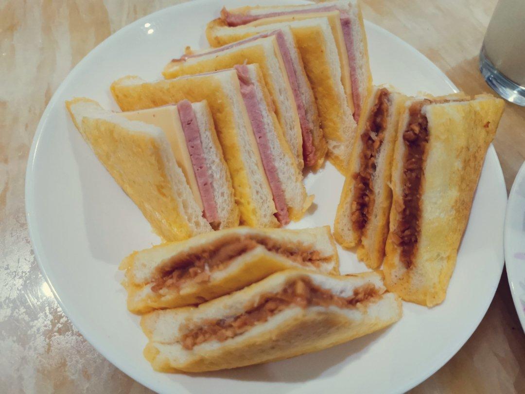 🔥吃一口就上瘾‼️爆浆港式西多士㊙️10分钟搞定😍