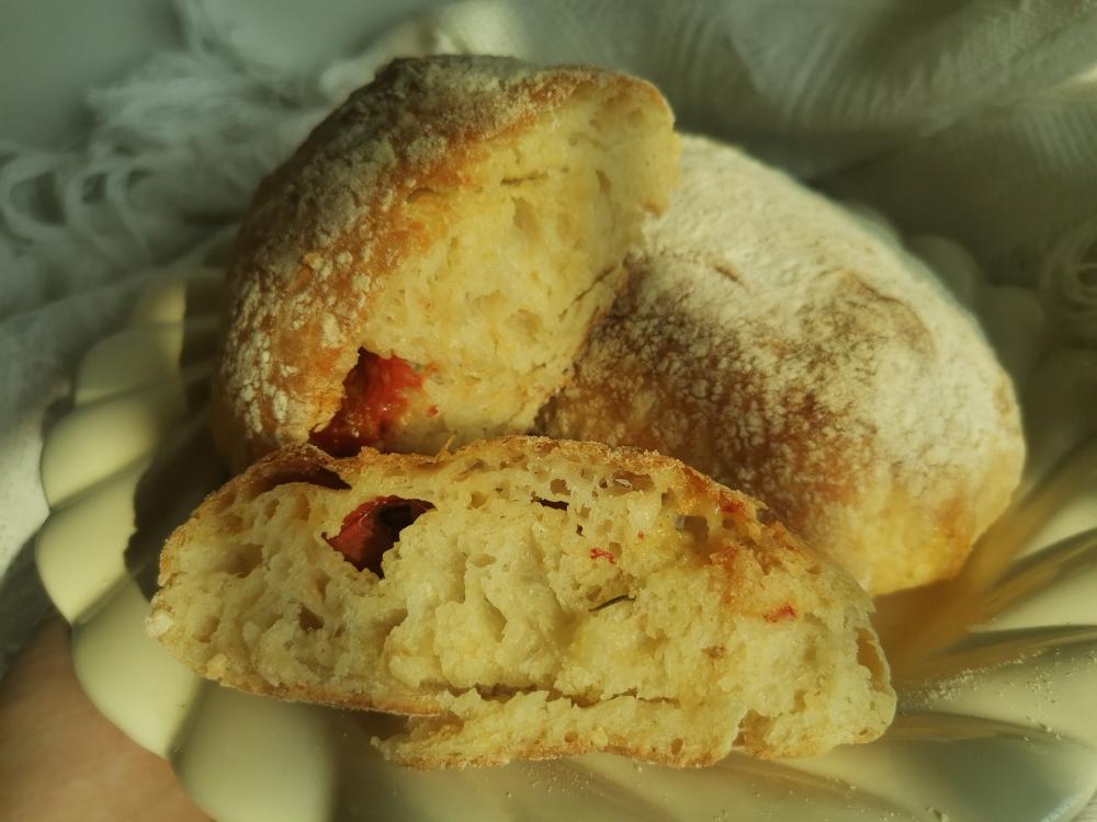 【ciabatta】家庭版恰巴塔，软乎乎的拖鞋面包