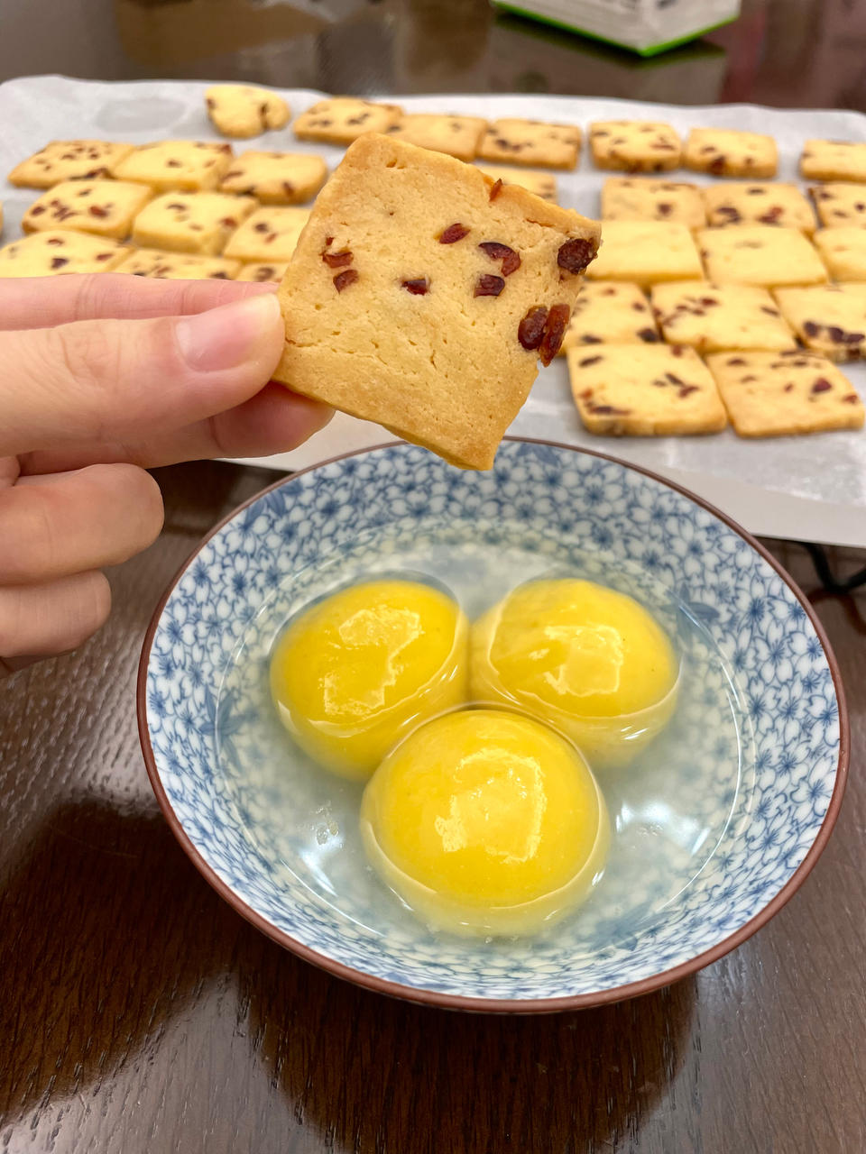 蔓越莓曲奇饼干 最最最简单的黄油饼干