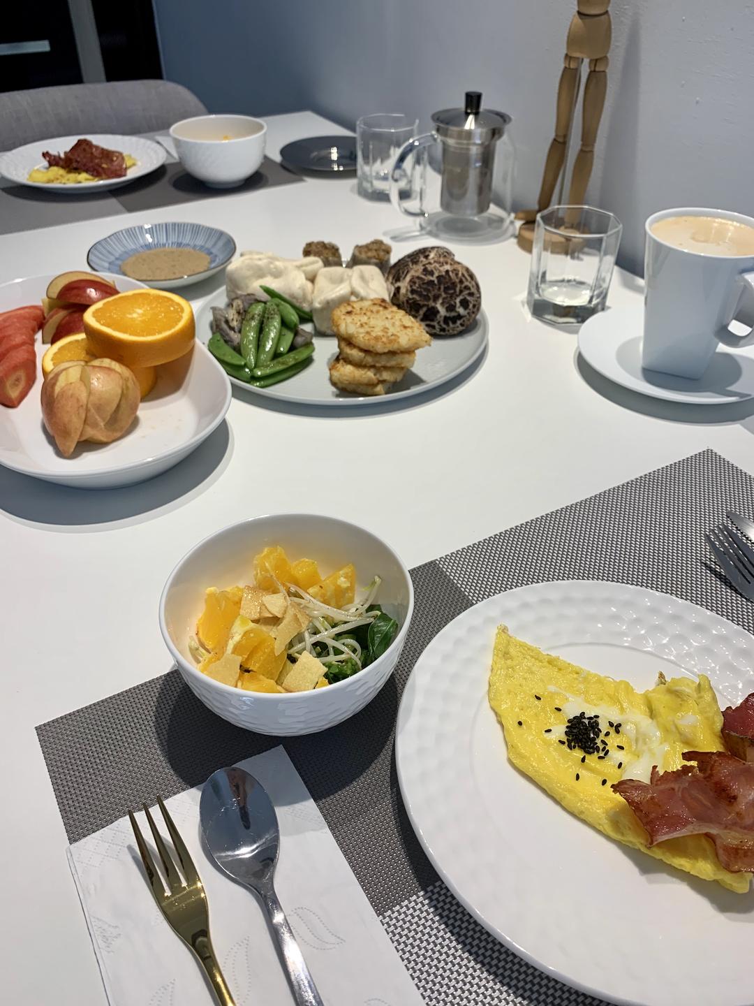 超豪华早餐weekend brunch