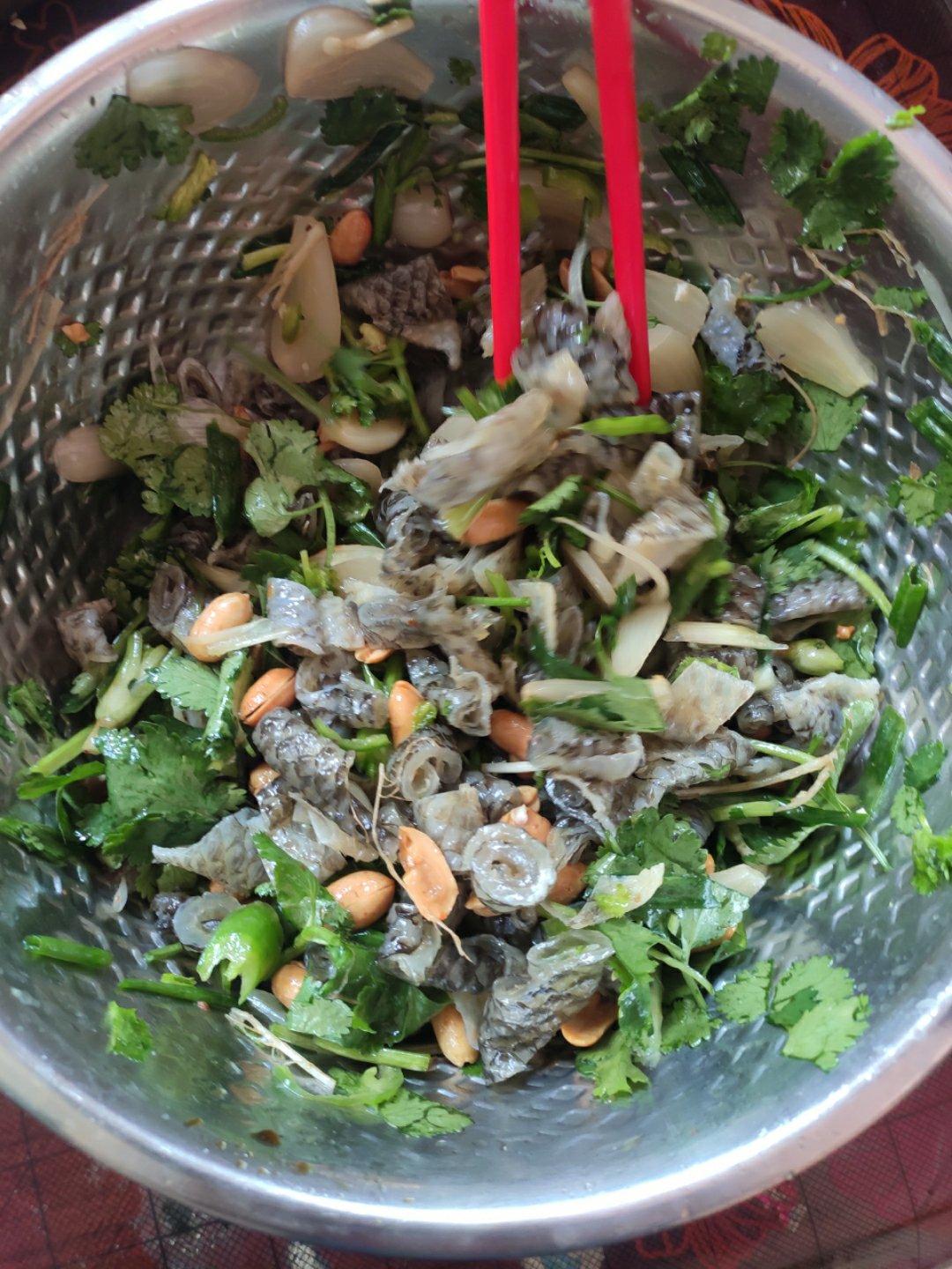 巧取鱼皮(凉拌鱼皮)