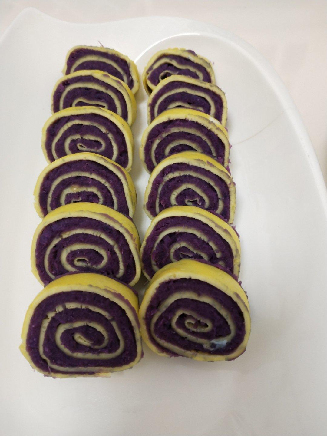 紫薯蛋卷  宝宝健康食谱