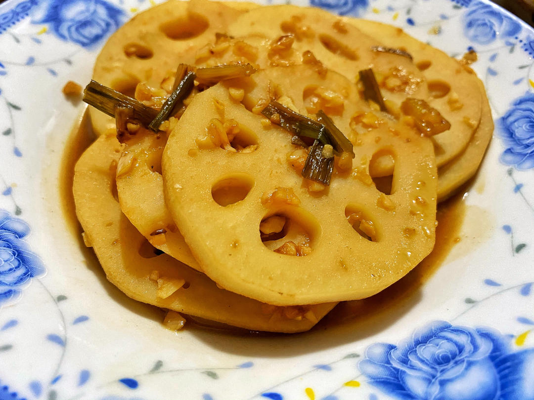 最简单味道惊艳的糖醋藕片