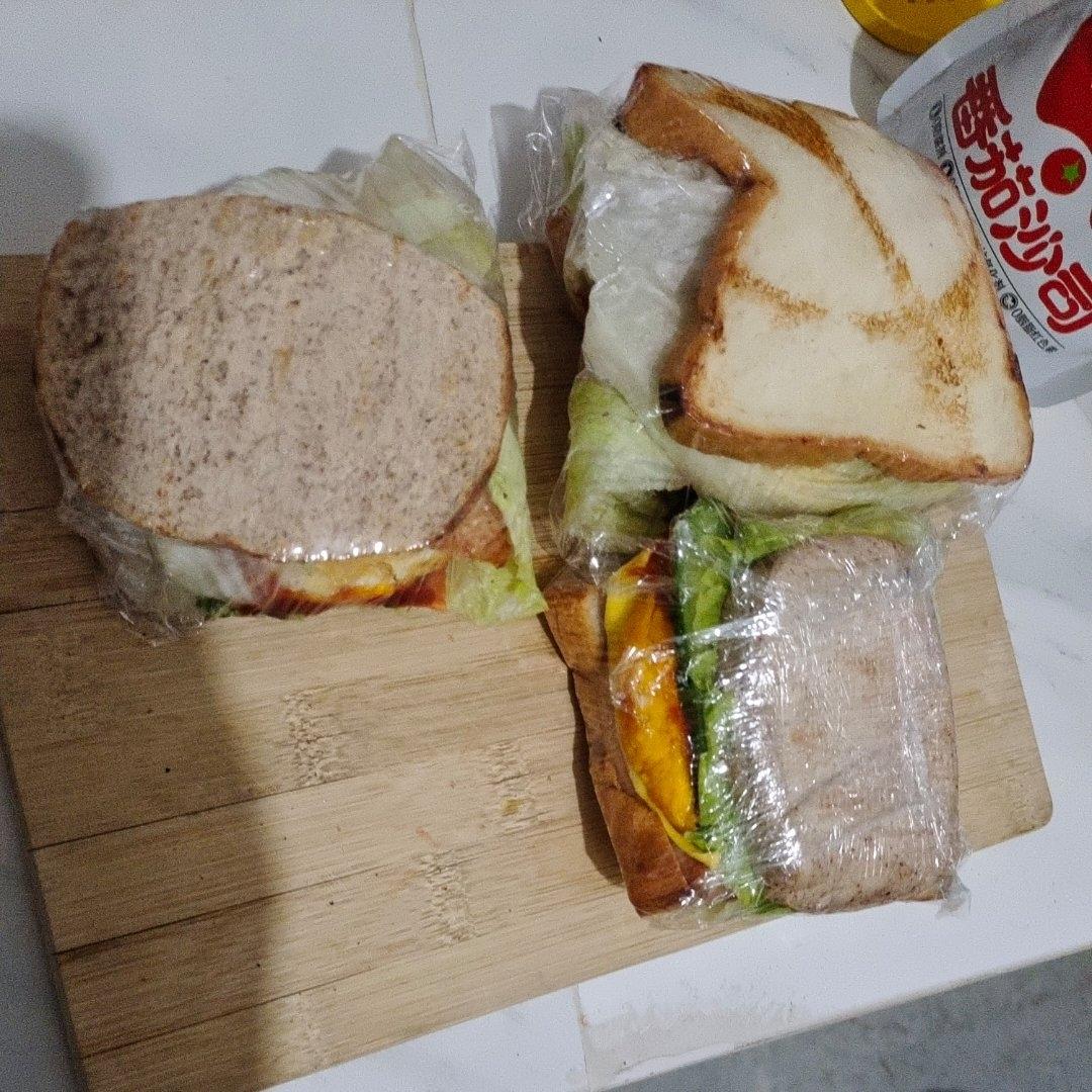 随意任性发挥的早餐三明治