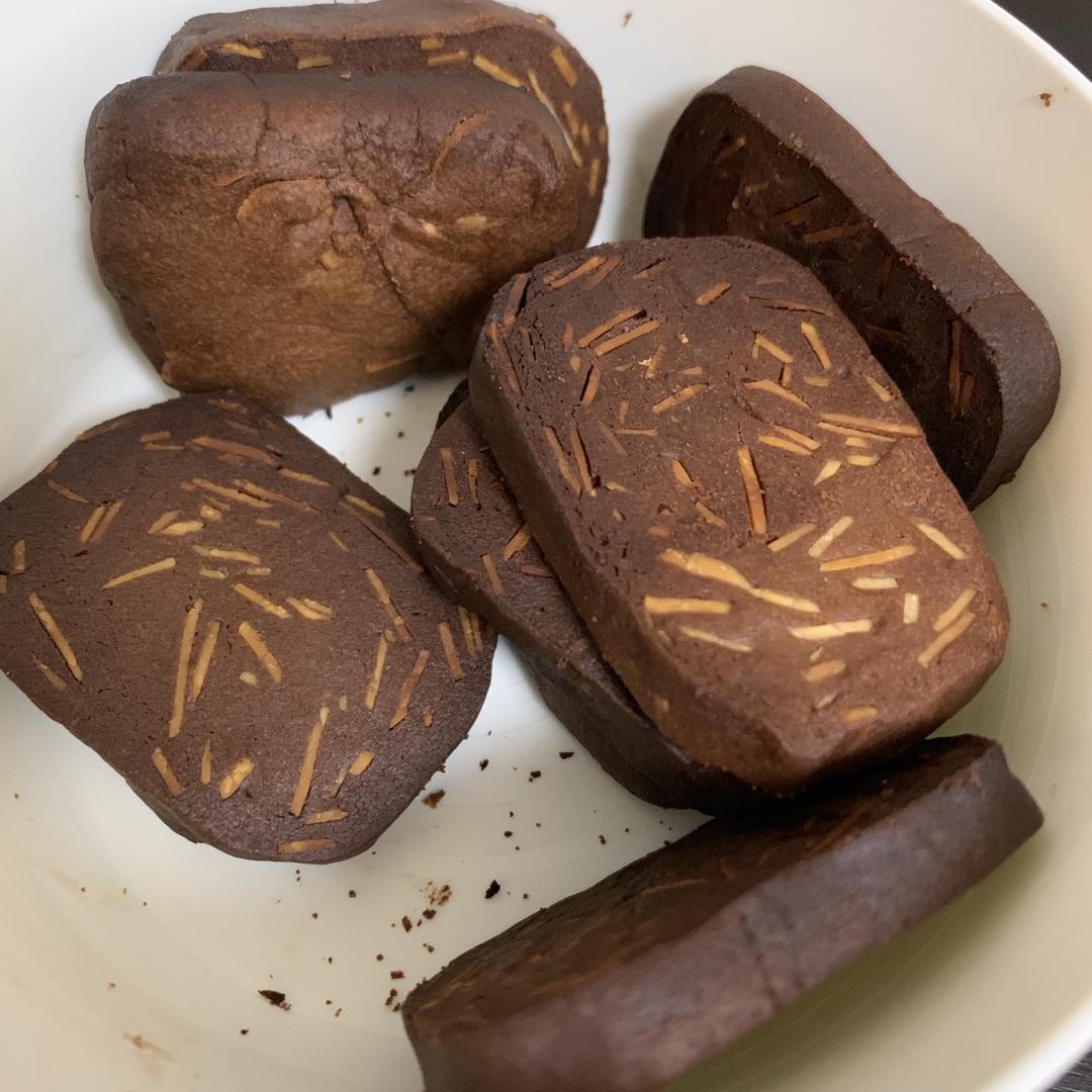 可可杏仁饼干（超详细）
