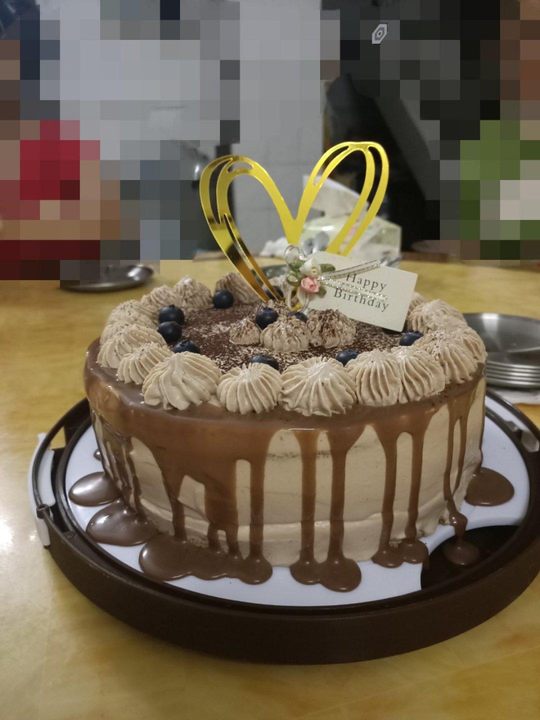 巧克力奶油蛋糕/巧克力奶油的操作手法。/「戚风及其衍生」烘焙视频蛋糕篇2