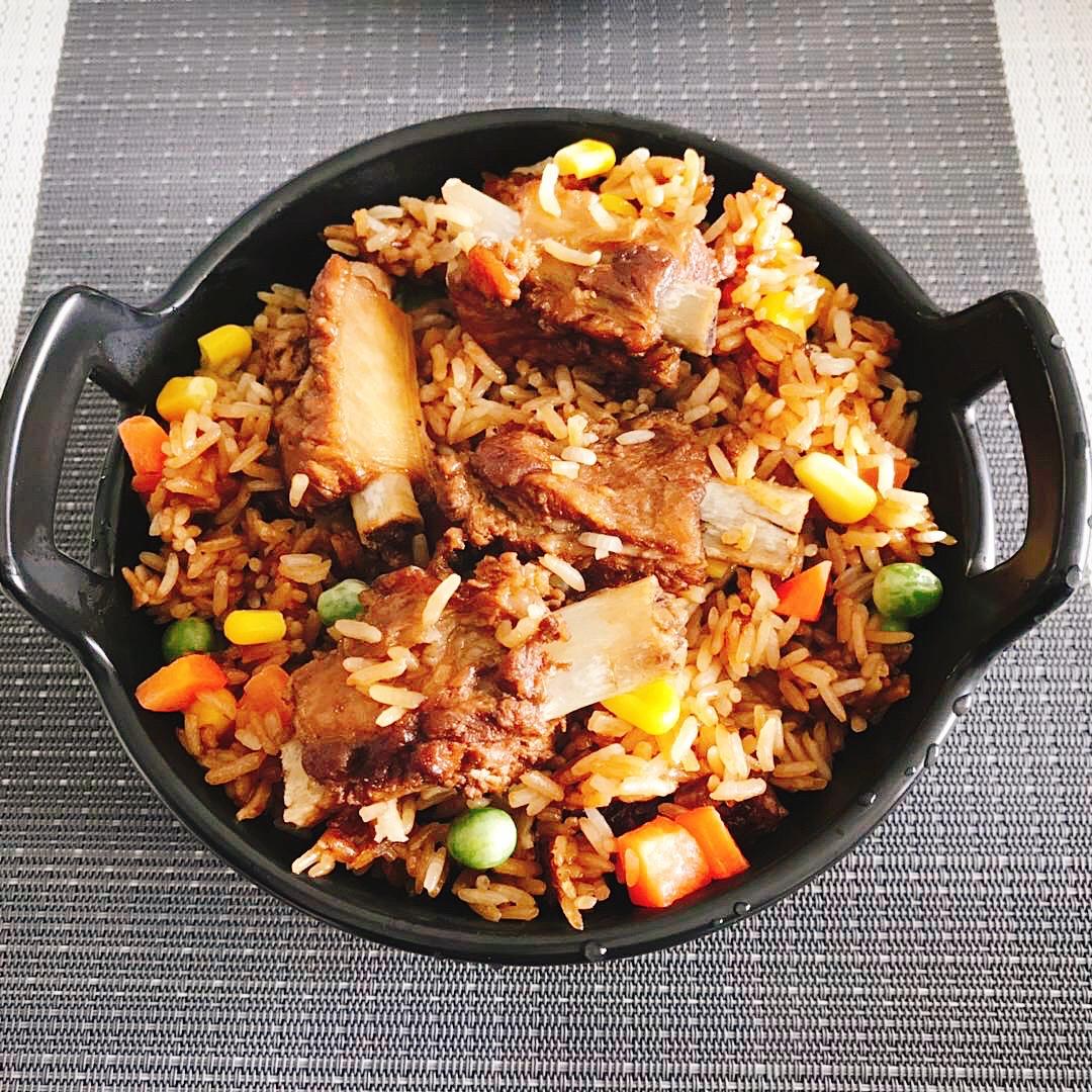 电饭锅版排骨焖饭