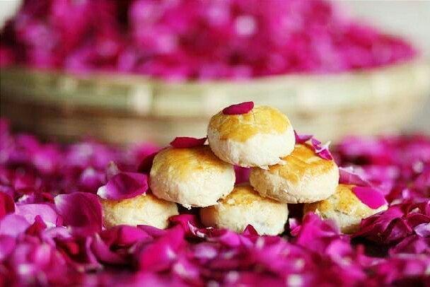 【玫瑰鲜花饼的做法步骤图,玫瑰鲜花饼怎么做好吃】y姣姣_jojo_下厨房