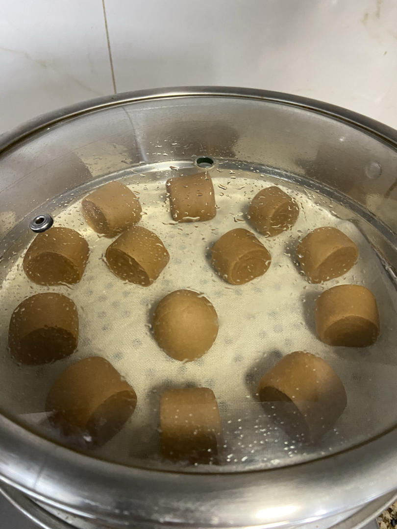 有着面包口感的红糖馒头（一次发酵）