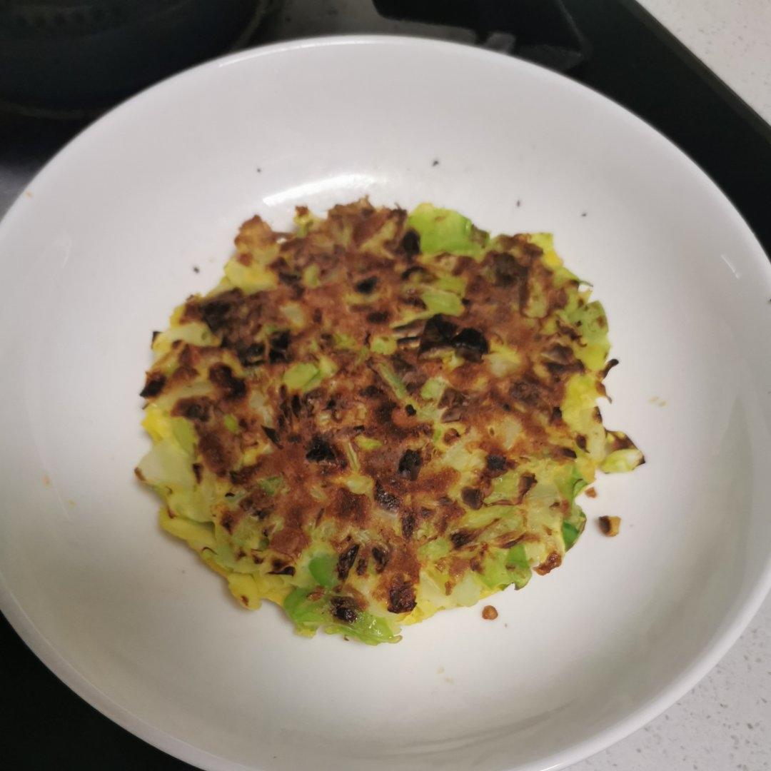让孩子大口吃菜的包菜饼