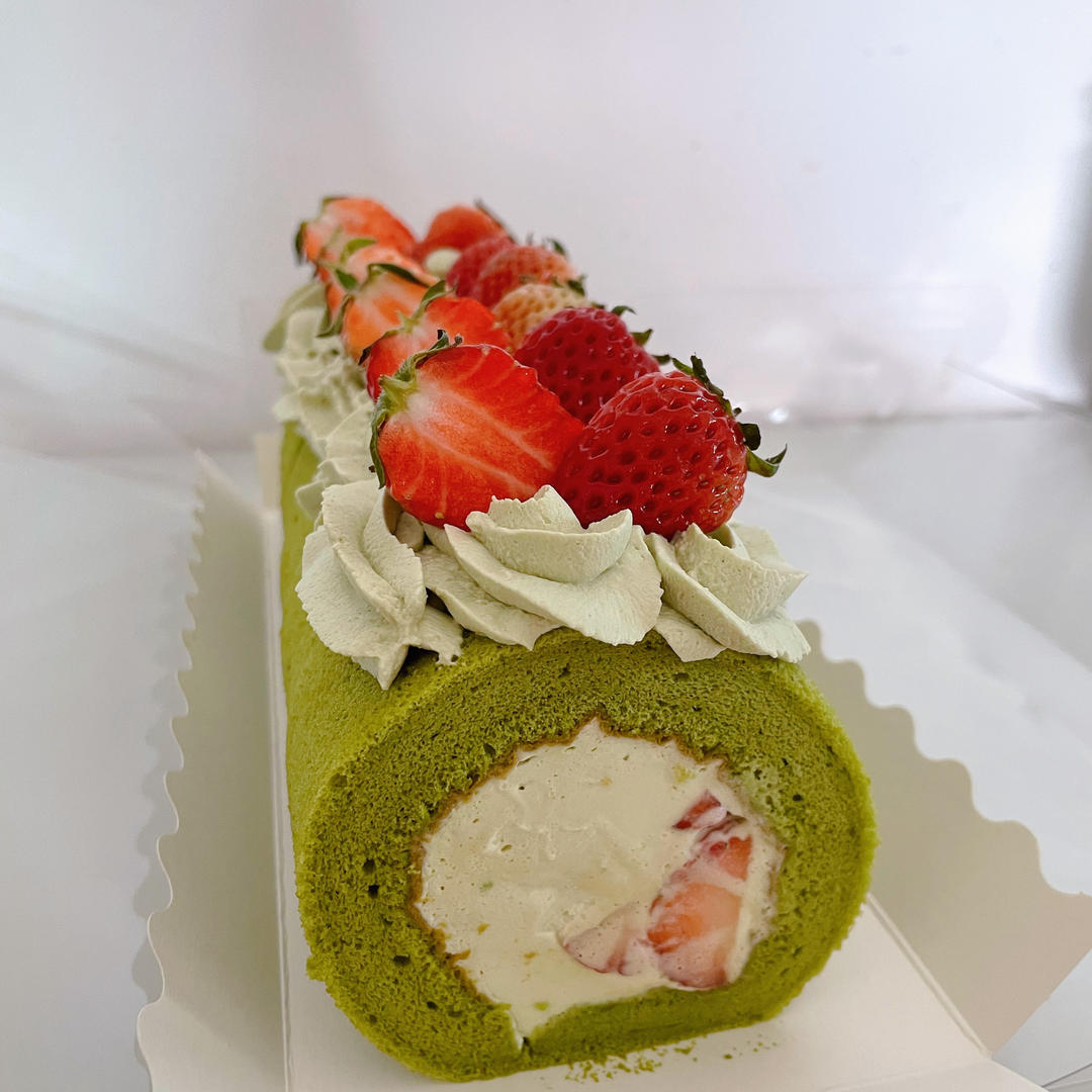 烫面抹茶蛋糕卷（卷不易裂）