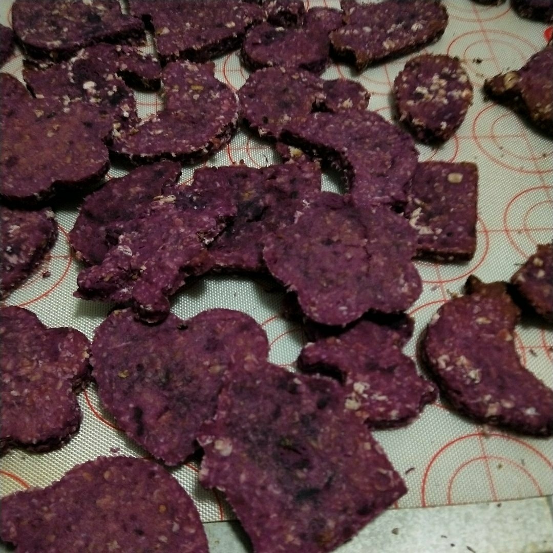 紫薯燕麦饼干（减肥零食）