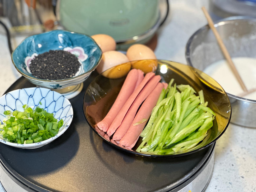 🔥煎饼果子，盐城鸡蛋饼（含酱的制作方法）