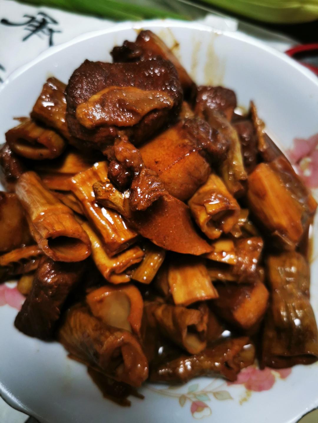 红烧肉烧笋干