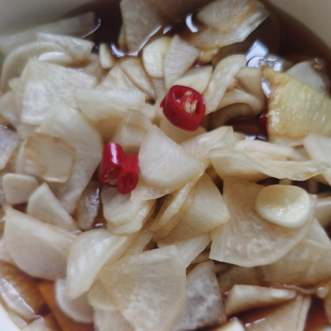 爽口开胃腌萝卜片