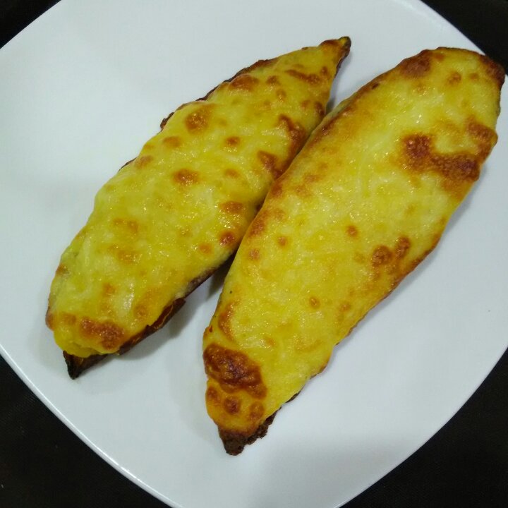 芝士奶油焗红薯