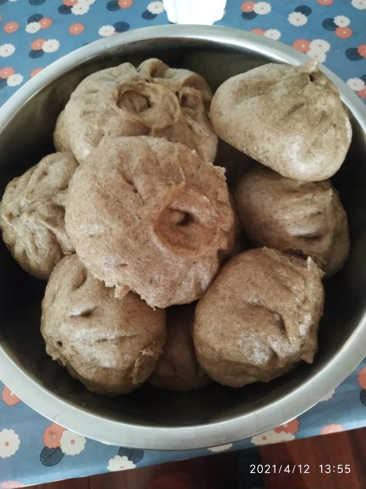 一次发酵，比面包还好吃的全麦馒头