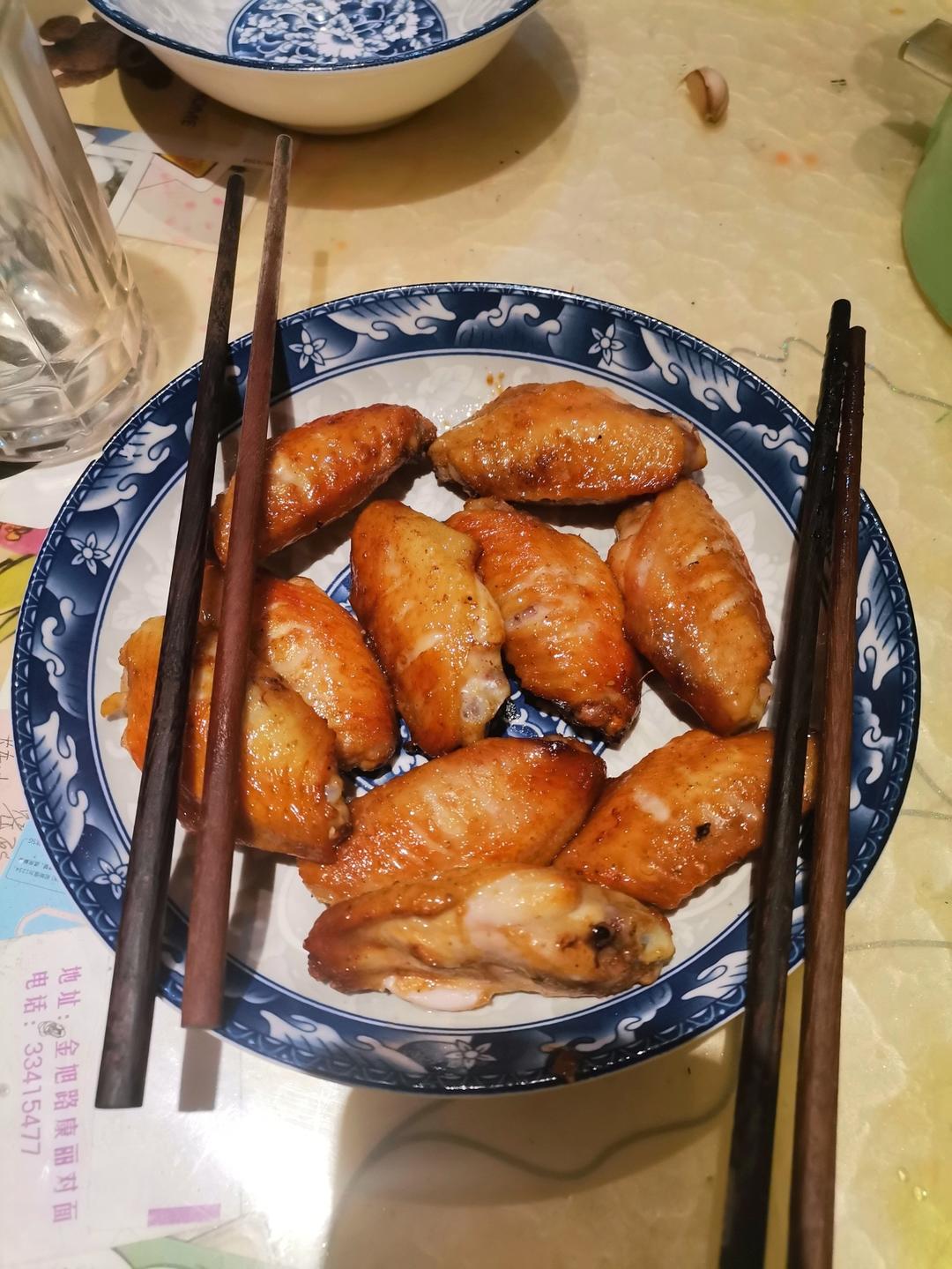 干煱鸡翅（空气炸锅版）