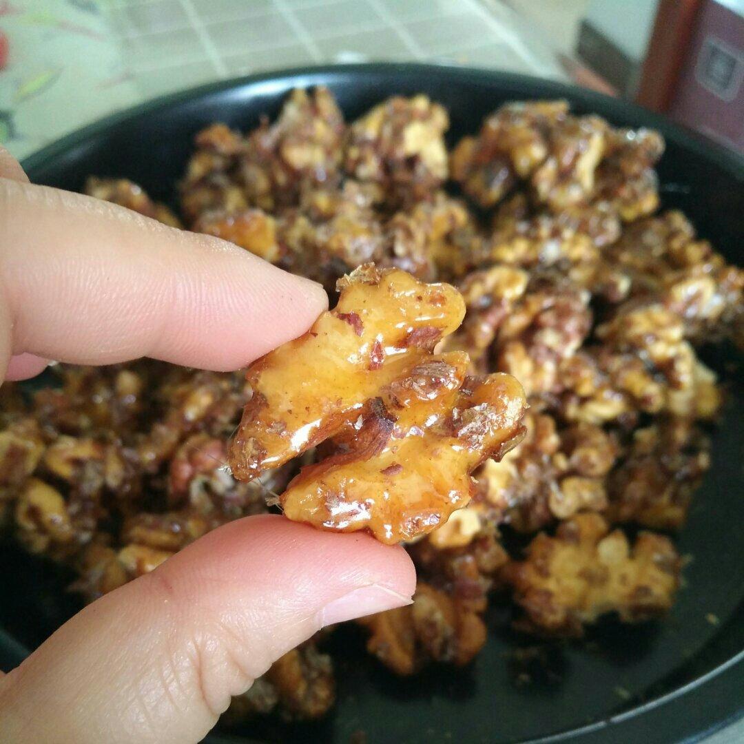 【琥珀核桃仁】冰糖无油不粘手