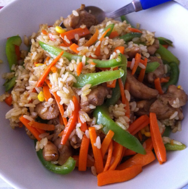 孜然牛肉炒饭