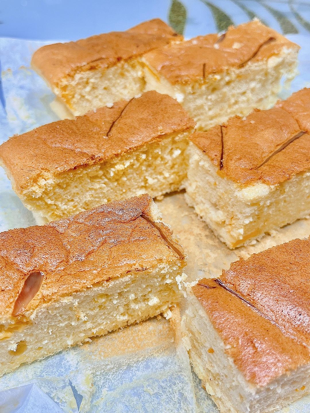 原味戚风 不塌腰 不回缩蛋糕