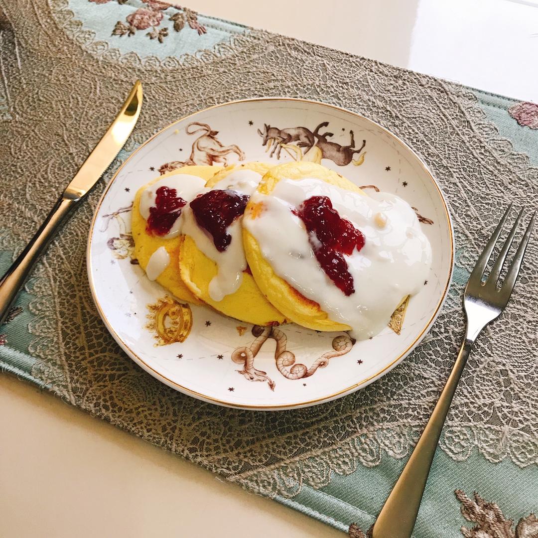 舒芙蕾松饼——快手早餐系列【曼食慢语】