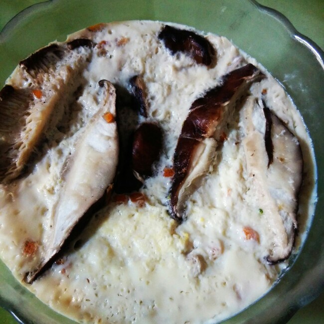 电饭锅香菇蒸蛋