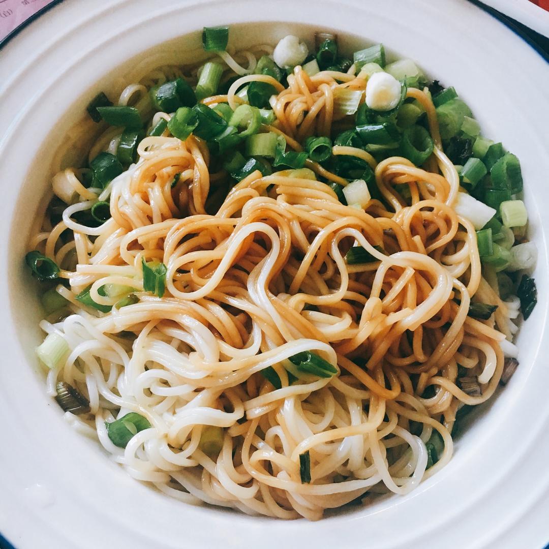 葱油拌面——5分钟早餐