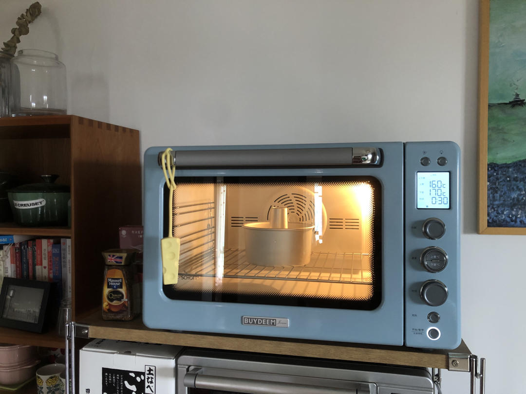 6寸原味戚风蛋糕