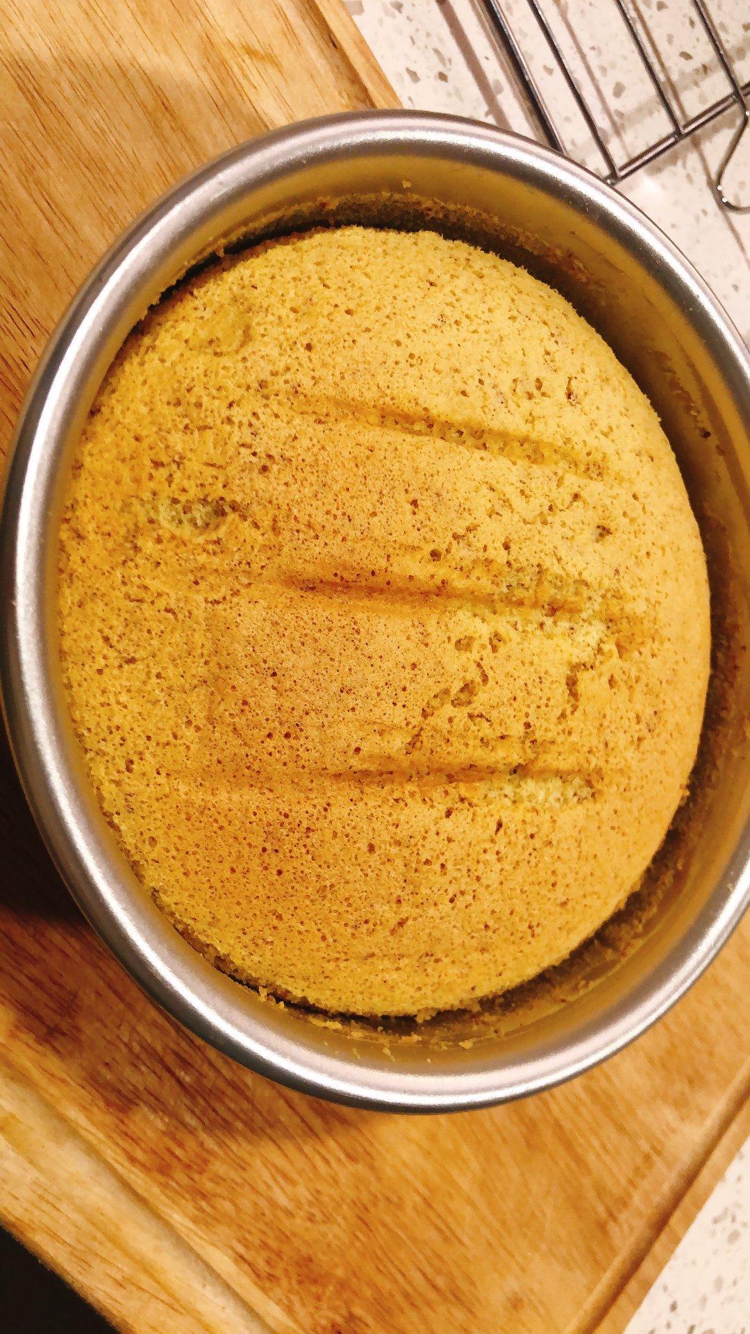 8寸戚风蛋糕（不裂，不塌）