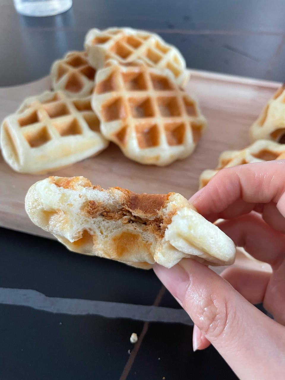 隔夜也不会硬的酵母版华夫饼