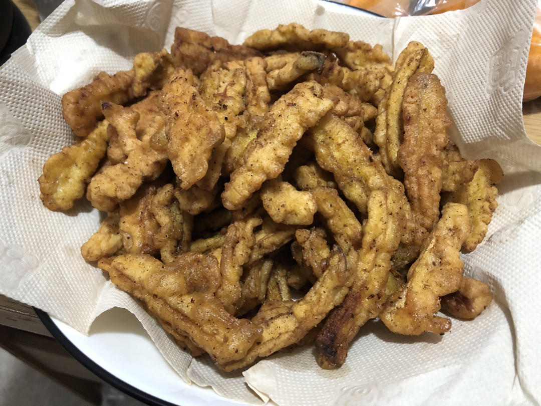 椒盐杏鲍菇