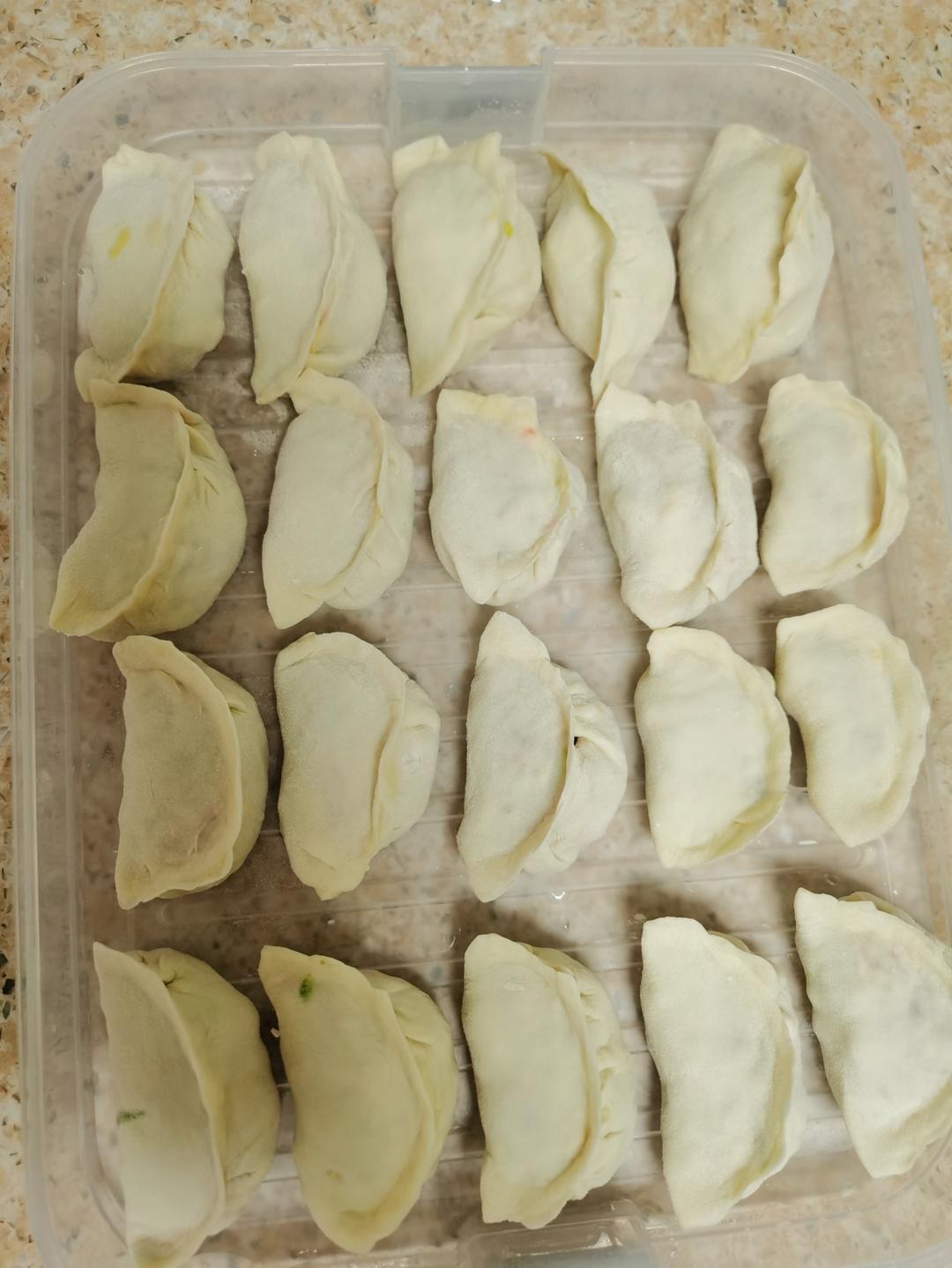 西葫芦鲜虾饺子