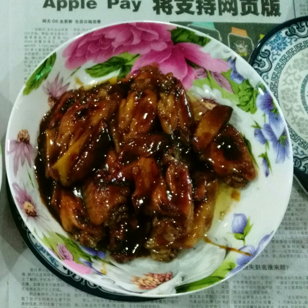 可乐鸡翅（懒人版）