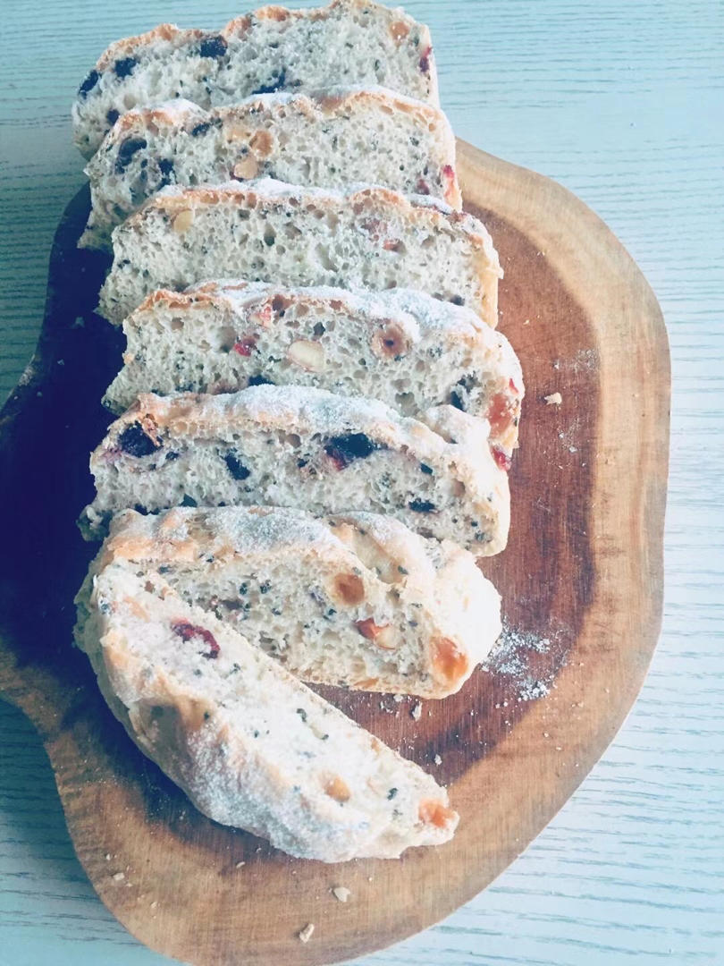 给减肥瘦身党  无糖无油全麦面包（免揉懒人版）