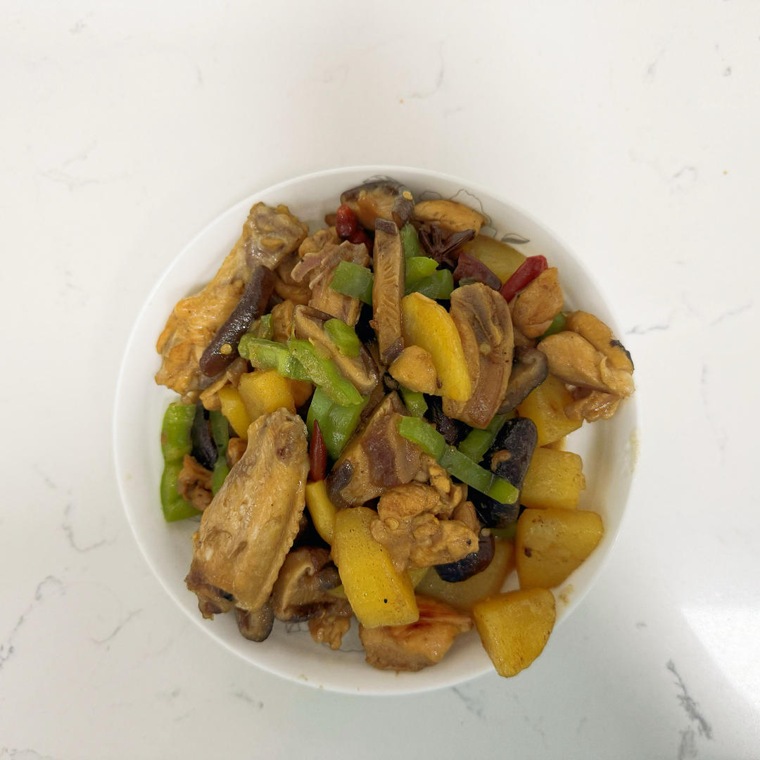 黄焖鸡米饭（剔骨鸡腿➕土豆）山寨版