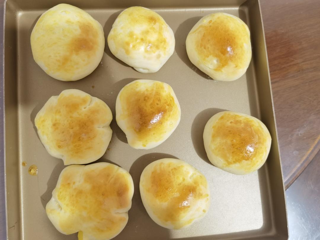 免揉！日式卡仕达面包