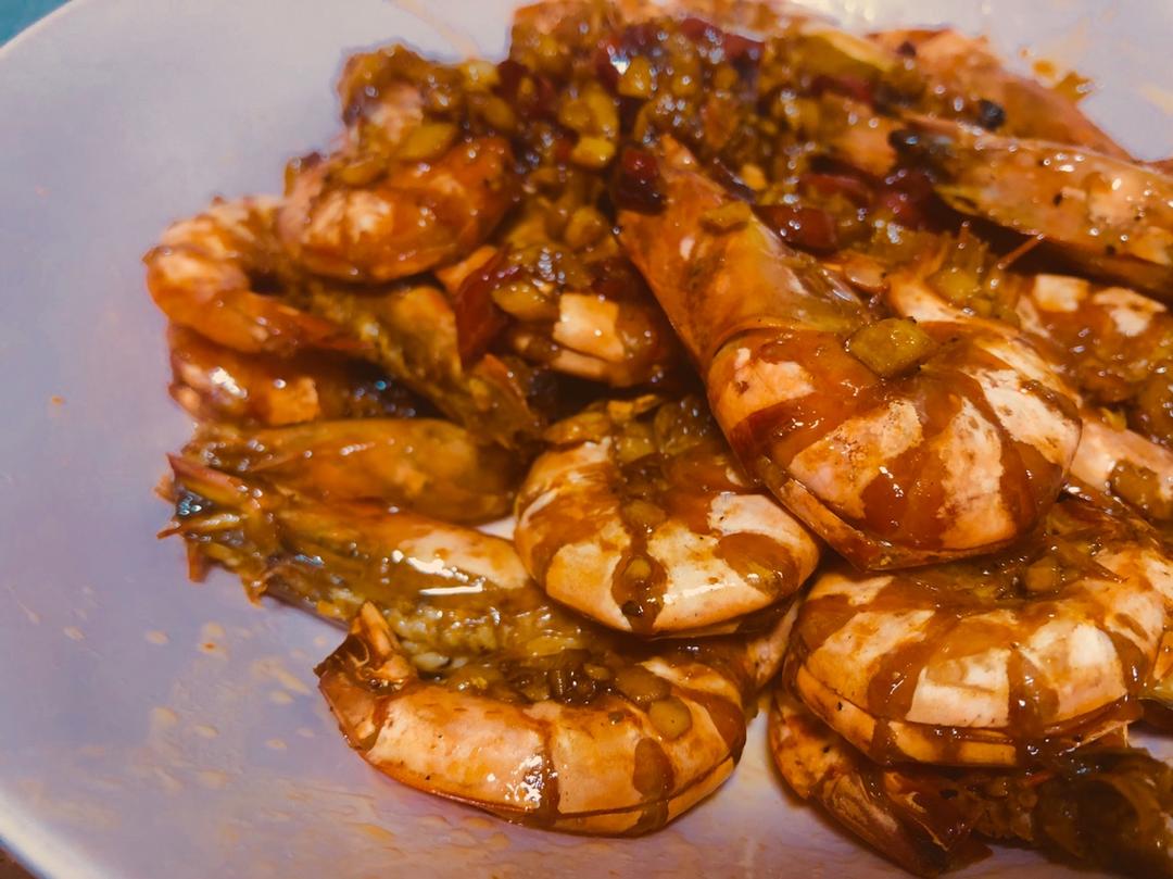 干烧大虾（黑虎虾）