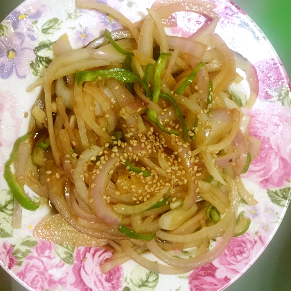 凉拌洋葱头