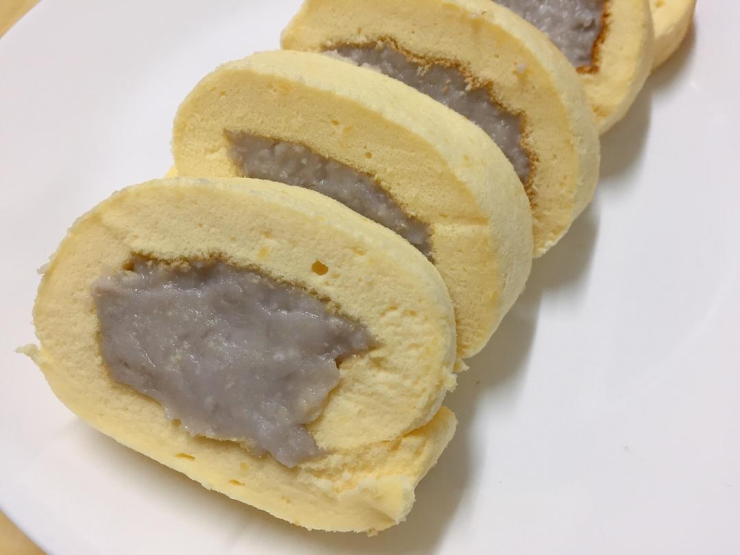 台湾芋泥蛋糕卷