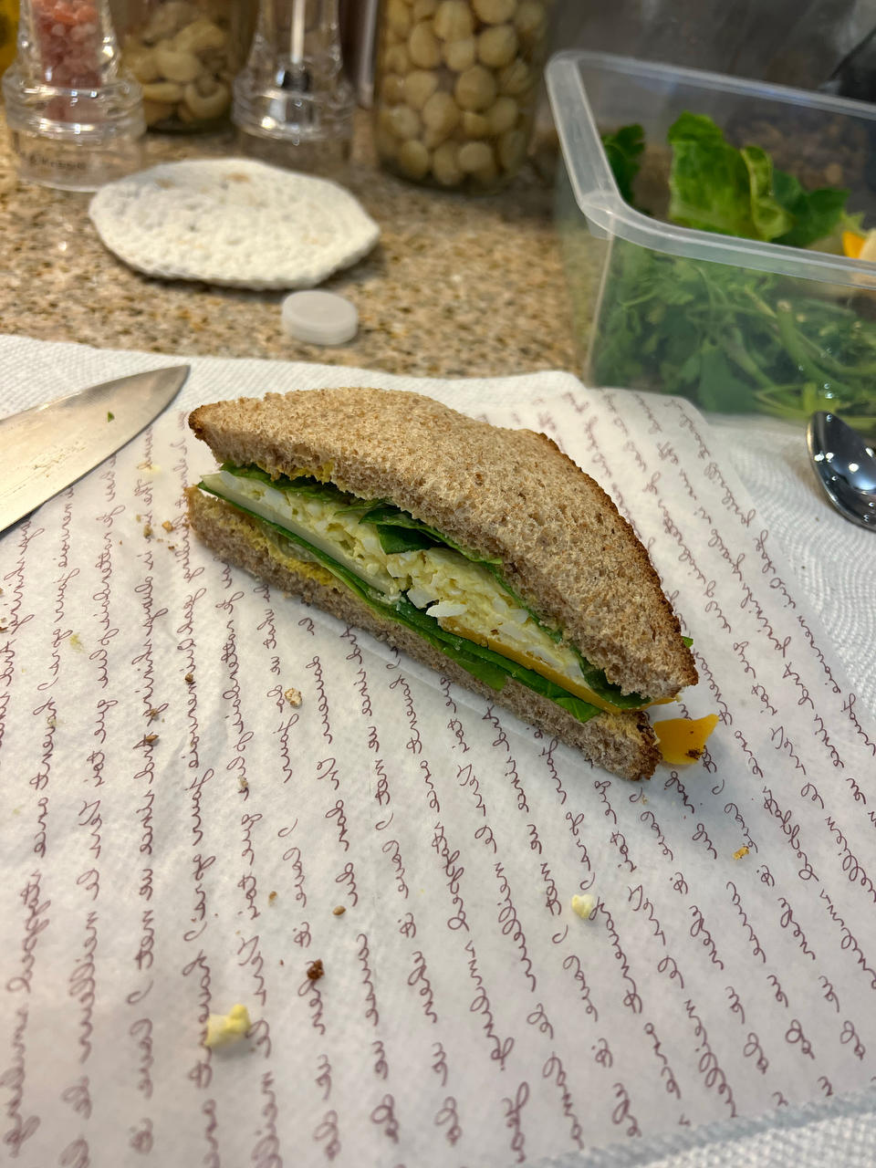 便利店同款❗️蛋黄酱三明治🥪❗️好吃哭～