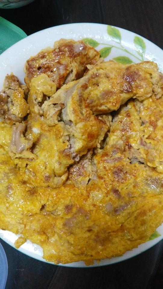 鱼肠煎蛋