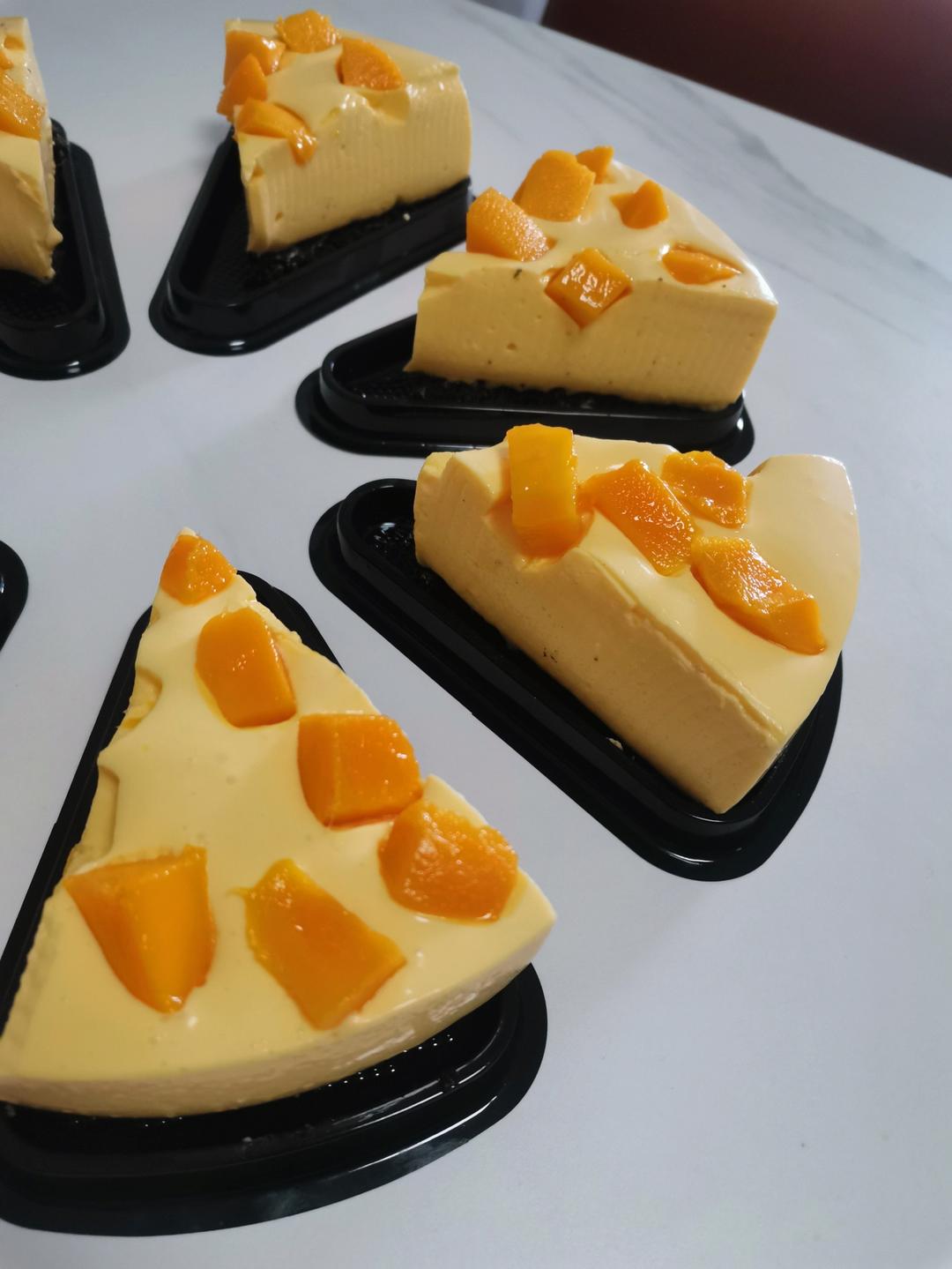 芒果酸奶慕斯蛋糕🍰无需烤箱，一看就会