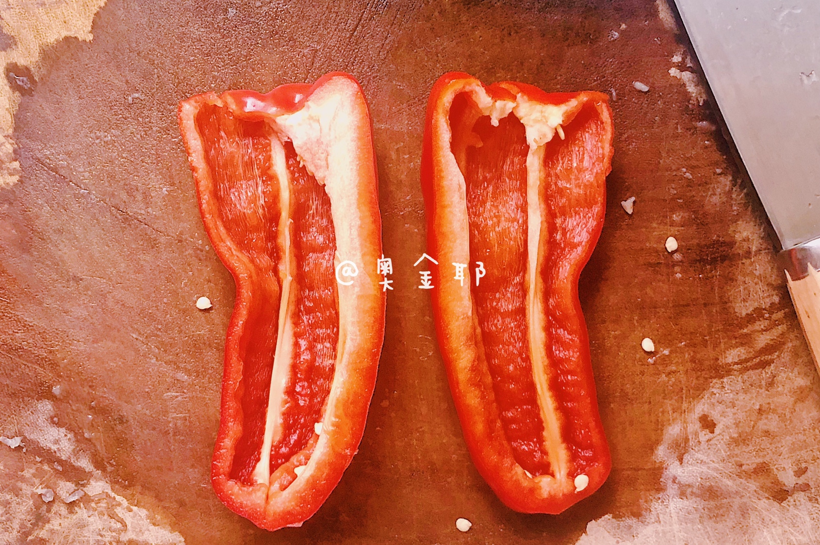 低卡减脂‼️㊙️·便当菜鸡蓉酿红椒🌶️的做法 步骤5