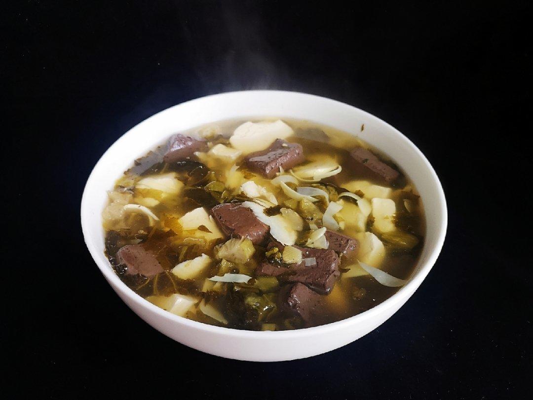 雪菜鸭血豆腐