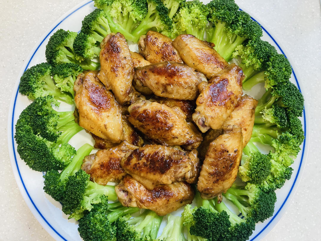 烤鸡翅（自制腌料）