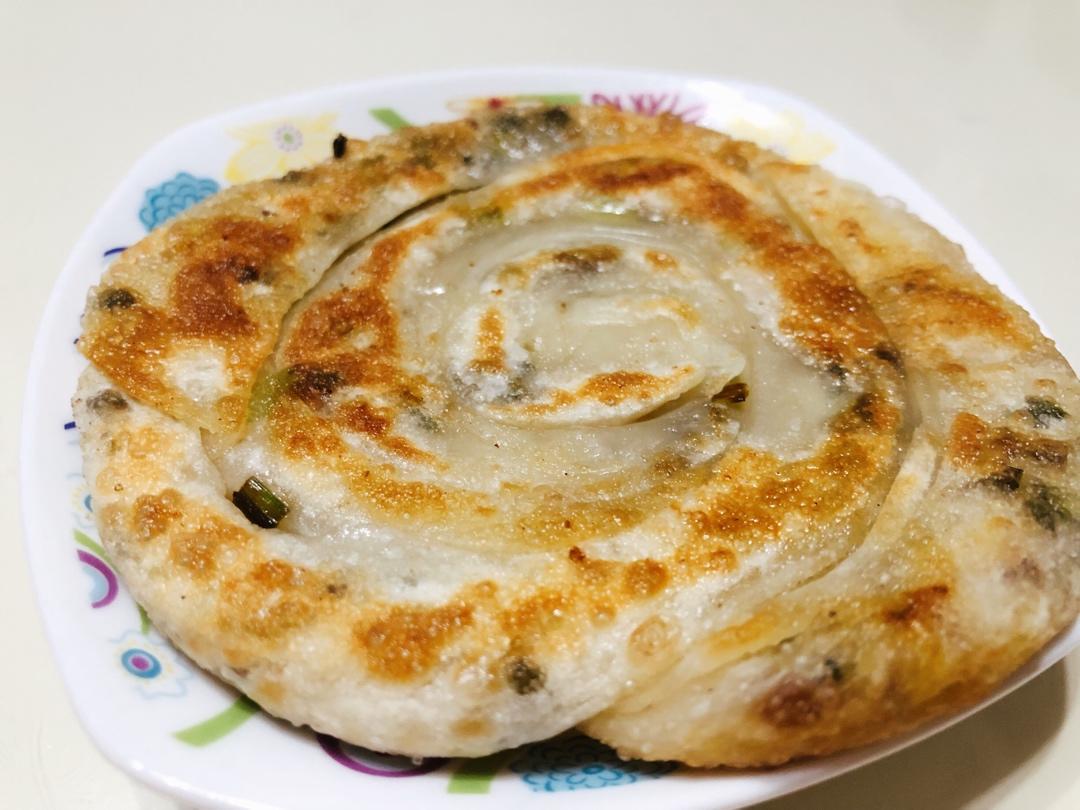 饺子皮葱油饼