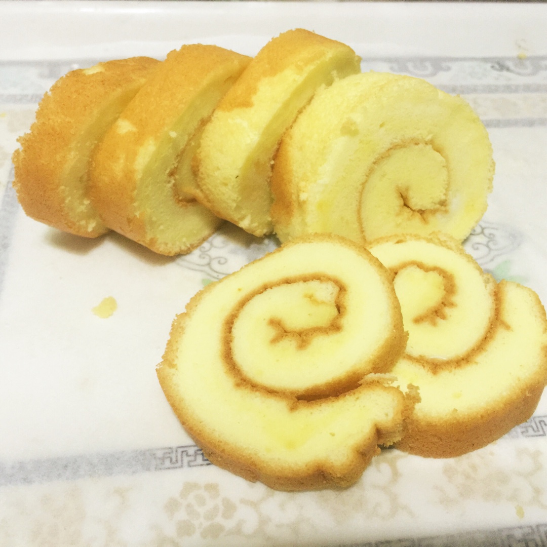 原味蛋糕卷