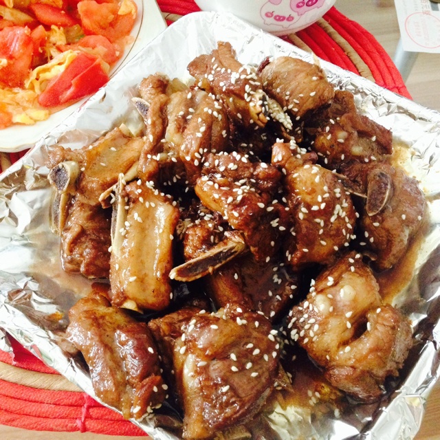 懒人版糖醋排骨