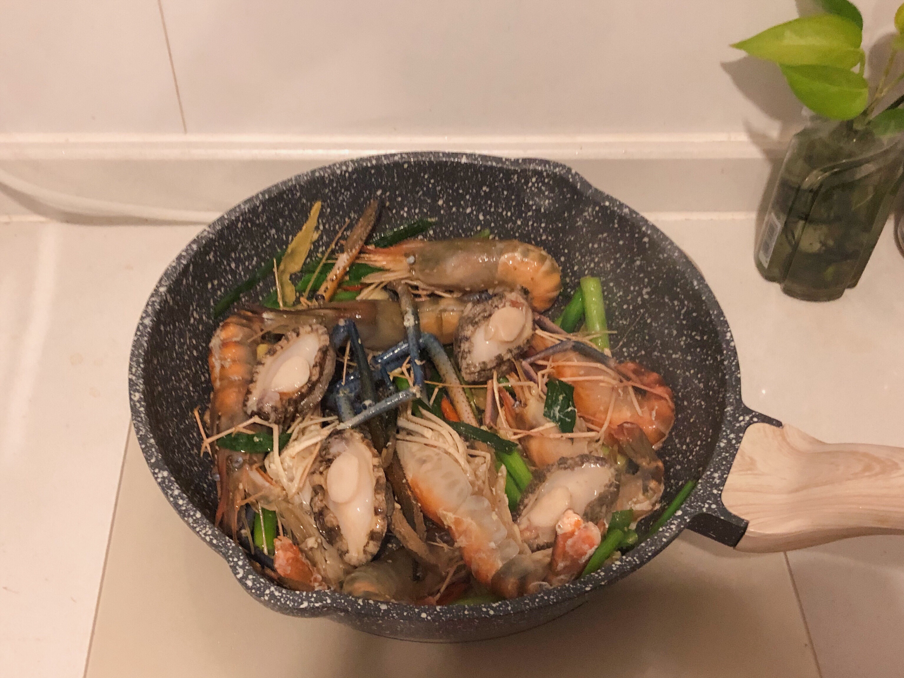深夜大虾海鲜鸡煲🍤的做法 步骤9